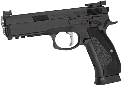 Страйкбольный пистолет CZ SP-01 Shadow ACCU Blowback, металлический, подвижный затвор, СО2 (Артикул 19015)