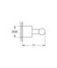 GROHE Atrio 40312DC3 Крючок