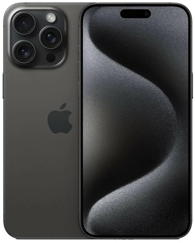 Смартфон Apple iPhone 15 Pro Max 512 ГБ (nano-SIM и eSIM), Черный титан | Black Titanium
