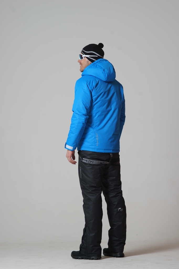 Nordski Kids Motion детский утепленный лыжный костюм blue-black - 2
