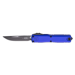 Фото Автоматический нож Microtech Ultratech ZBP Gen III S/E 1121-1BL, сталь M390MK, рукоять алюминий, синий/черный