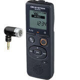 Диктофон OM System VN-541PC (4GB) + ME52 черный, встроенный микрофон, вход 3,5 мм
