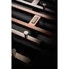 Boheme 728-BRB Полотенцесушитель электрический 2-трубы квадратный BRUSHED BRONZE