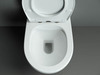 Ceramica Nova Pearl CN8001 Подвесной унитаз c ультра тонким сидением с функцией плавного закрытия, цвет: белый