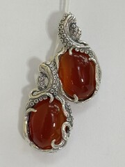 Немо (серьги из серебра)