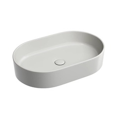 Ceramica Nova Element CN6048MSG Умывальник чаша накладная овальная, 60.8x38.5, цвет: серый матовый фото
