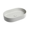 Ceramica Nova Element CN6048MSG Умывальник чаша накладная овальная, 60.8x38.5, цвет: серый матовый