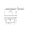 GROHE Cube 3947800H Раковина накладная