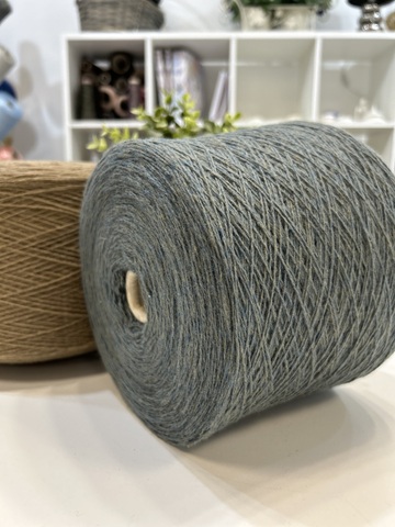 Як 70% с мериносом 30% YAK BABY BROWN 70 550м полынь меланж