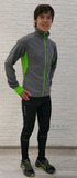 Костюм беговой Noname Robigo 17 Running Gray