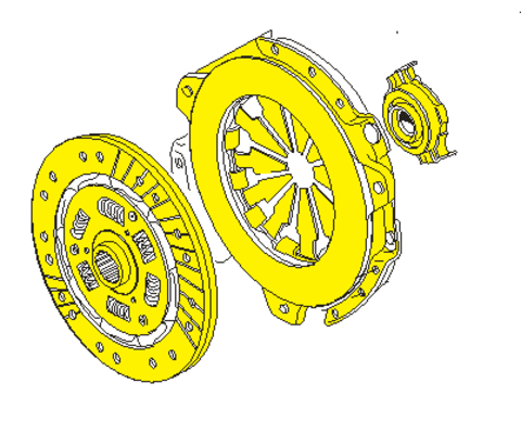 СЦЕПЛЕНИЕ В СБОРЕ MATIZ 0,8 PHC
