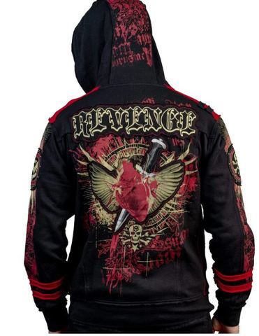 Wornstar | Худи мужское REVENGE W101 спина