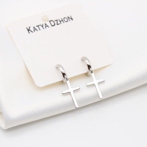 Серьги Katya Dzhon крестики
