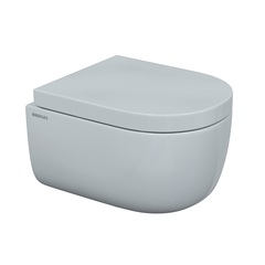 Berges Ego 082122 Унитаз подвесной Rimless 49см, сиденье дюропласт Toma SO, микролифт, быстросъем фото