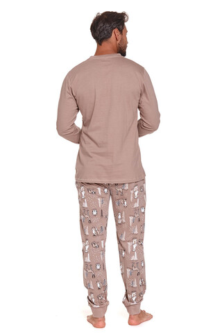 Мужская пижама Pmb.4329 Beige Doctor Nap