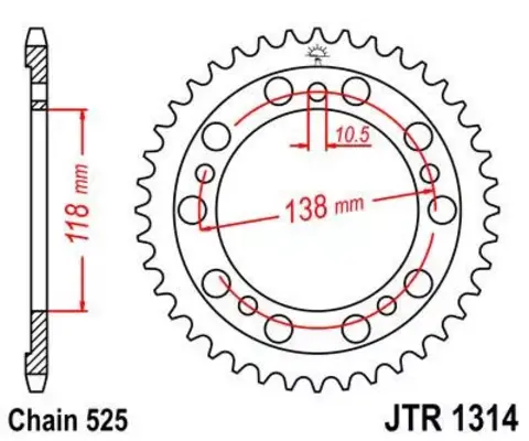 Звезда ведомая JTR1314 39