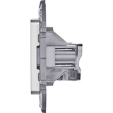 Розетка компьютерная RJ45 категория 5e UTP - Legrand Inspiria - алюминий — фото 5
