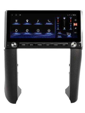 Магнитола Toyota Fortuner (2017+) Android 12 8/128GB QLED DSP 4G модель ZH-T1221