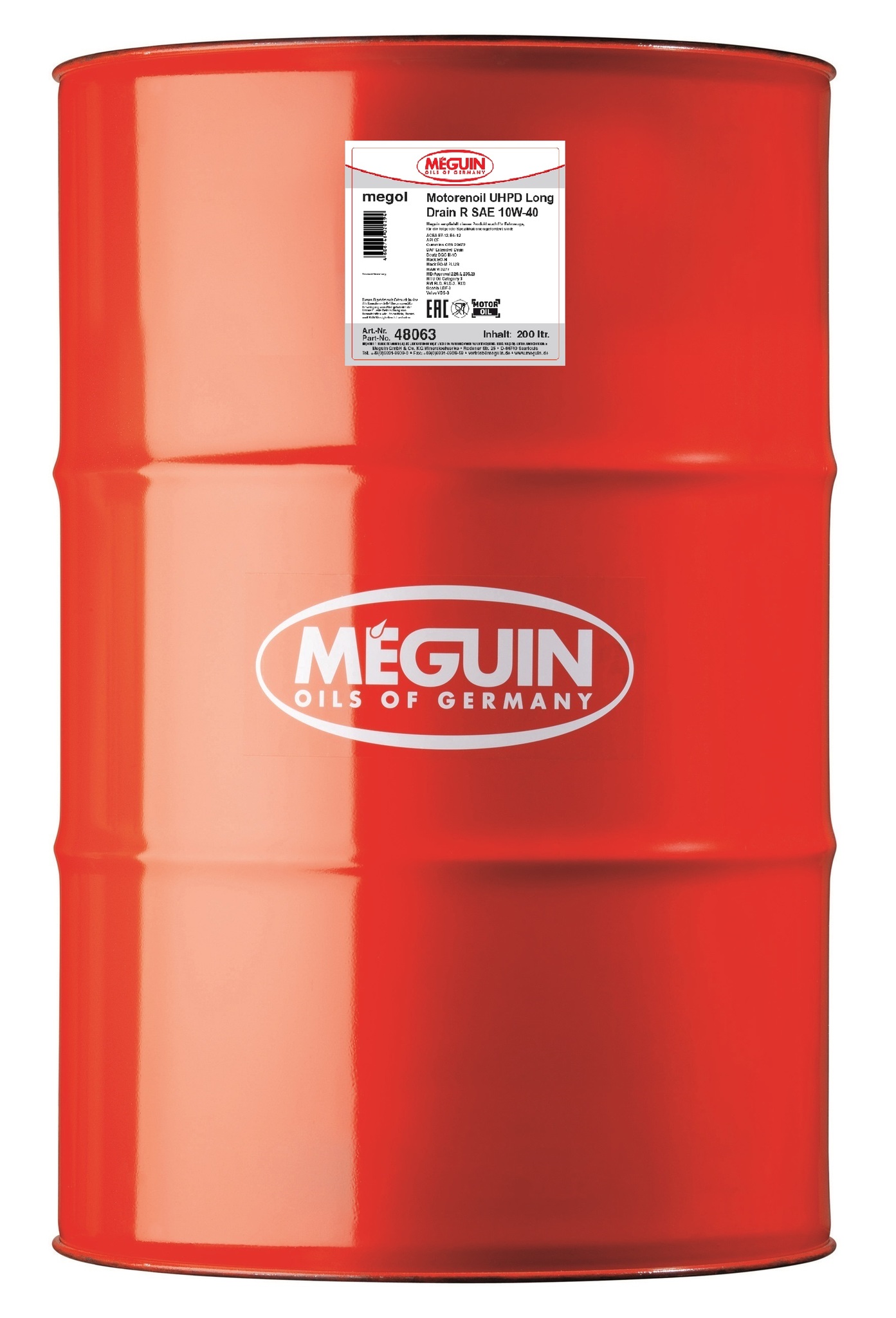 Megol Motorenoil UHPD Long Drain R SAE 10W40 - Дизельное моторное масло