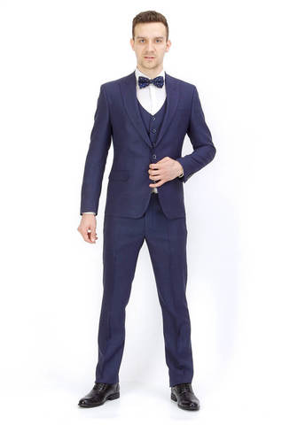 Костюм - тройка Slim Fit SACO 62/31