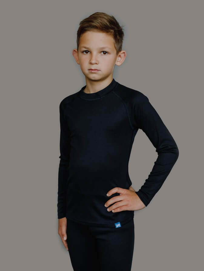 Nordski Kids-Junior Warm комплект термобелья детский black - 6