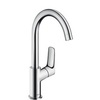 Hansgrohe Logis 71130000 Смеситель для раковины с высоким изливом и донным клапаном