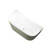 Allen Brau Priority 2.31003.21/CGM Акриловая ванна, 170x78, цвет: белый, зелёный