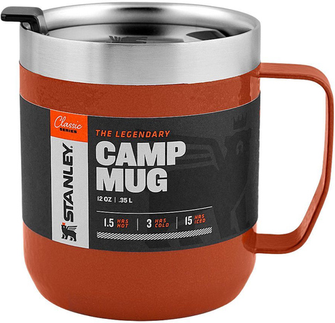 Картинка термостакан Stanley classic mug 0.35l Hammertone Clay - 1