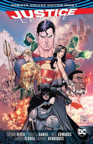 Justice League: The Rebirth Deluxe Edition Book 1 HC