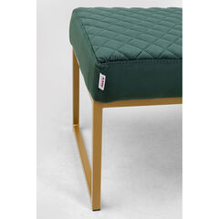 Скамья Smart Dark Green Brass 90x40 см