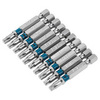 Бита Torx 25 х 50, сталь S2, 10 шт. Gross — фото 1