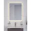 BelBagno SPC-GRT-600-800-LED-3000K-TCH-WARM Зеркало с встроенным светильником, сенсорным выключателем и подогревом, 12V, 220-240V, 600x30x800