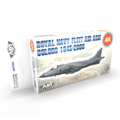 Набор красок AK interactive RN Fleet Air Arm Aircraft Colors 1945-2006 Set 3G, 6 красок