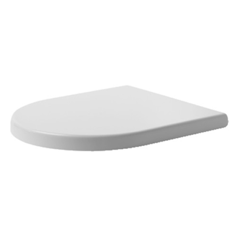 Duravit Starck 3 67710000 Сиденье для унитаза, петли нерж сталь, без микролифта, цвет белый