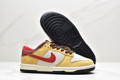 Nike Dunk Low 'Beige/Red/White' 