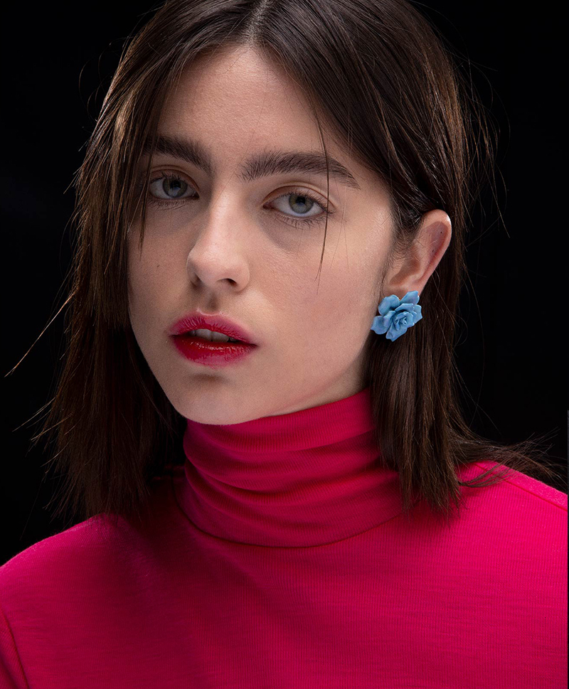 Серьги ROSE  BLUE