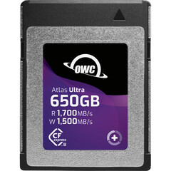 Карта памяти OWC 650GB Atlas Ultra Cfexpress B 1700/1500/1300 MB/s