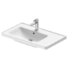 Duravit D-Neo 23698000001 Раковина накладная 800х480 мм, ассим, с переливом, с 1 отв. под смеситель, с WonderGliss, цвет: белый