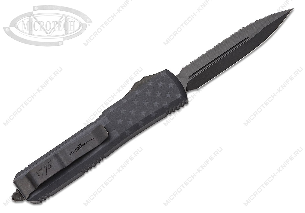 Нож Microtech Ultratech 122-3DLCTFLAGS D/E 2023 Bladeshow American Flag