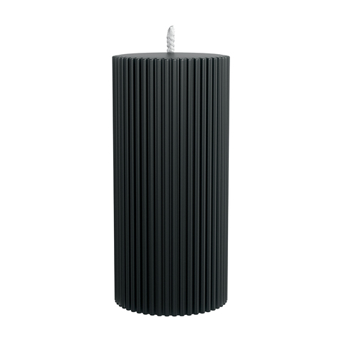 Декоративная свеча 7х15см SCANDYLAB Empire Black SL-EM04