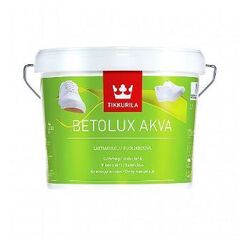 Краска для пола полиуретано-акрилатная Tikkurila Betolux Aqua 0,9л (Тиккурила Бетолюкс Аква)