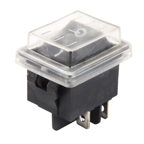 Выключатель UNITED PARTS KND2-12/2, 250В, 12А, 4 контакта, IP55 для водяных насосов (31х25 (90-0301)