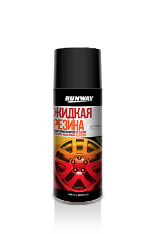 RUNWAY Жидкая резина черный цвет 450мл
