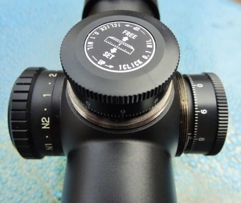 ПРИЦЕЛ BUSHNELL ELITE TACTICAL SMRS 1-6.5X24M, СЕТКА BTR-2, ET1624SJ