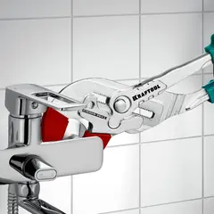 KRAFTOOL Vise-Wrench сменные защитные накладки на губки, для клещей 180 мм, набор из 3-х пар (22066-S3)