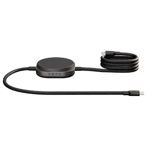 Зарядный кабель 2-в-1 Zens Pro 2 USB-C мощностью 140 Вт