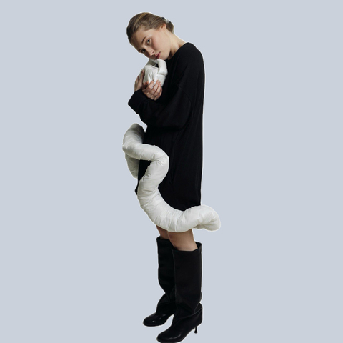Платье Women Lifebuoy Dress Black and Whit