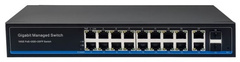 Коммутатор управляемый NST NS-SW-16G4G-PL