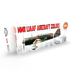 Набор красок AK interactive WWII IJAAF Aircraft Colors Set 3G, 8 красок