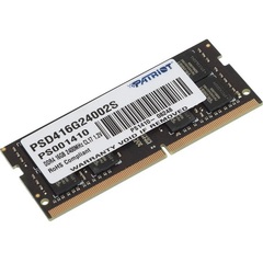 Оперативная память NBook SO-DDR4 16Gb, 2400Mhz, Patriot (PSD416G24002S)